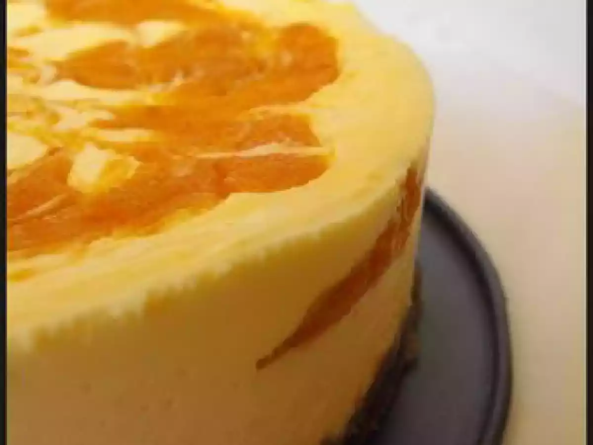 La fraîcheur d'un cheesecake à l'abricot...