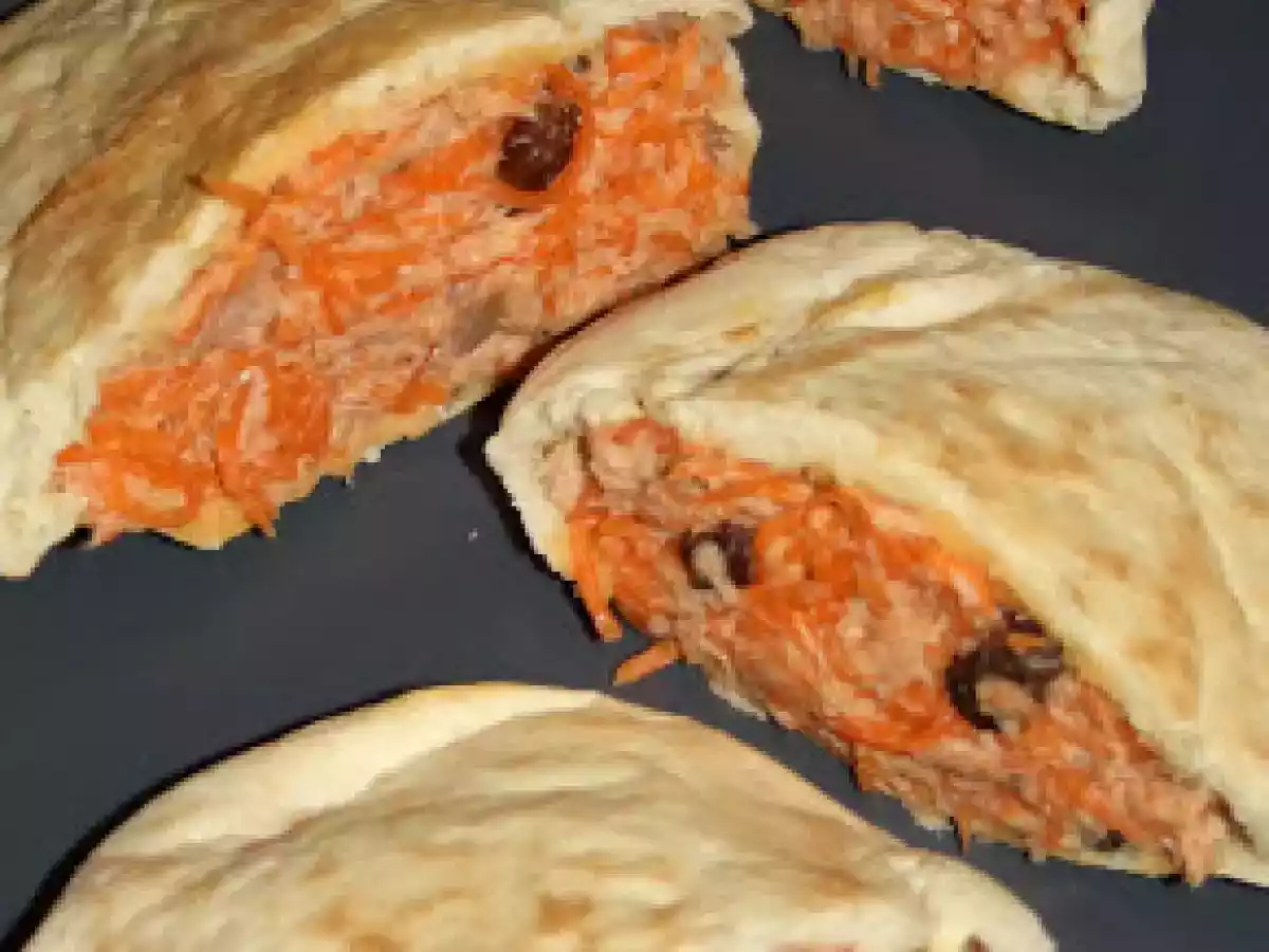 La gamelle du midi #2 : Pains pita aux Carottes, Thon et Crabe - photo 2