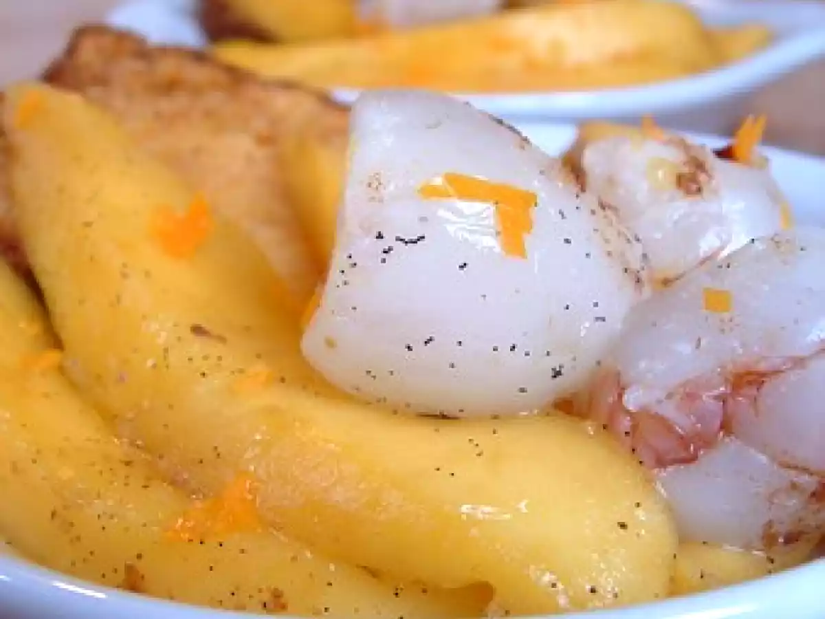 La journée de Lucile, petit-déjeuner: Papillotte de mangue-litchi - photo 2