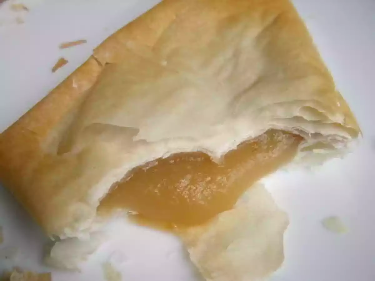 La pâte à filo en chaussons, aux pommes et nutella - photo 3