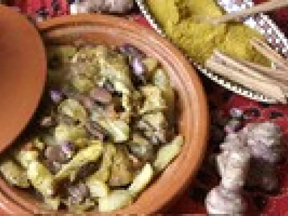La pintade aux couleurs marocaines