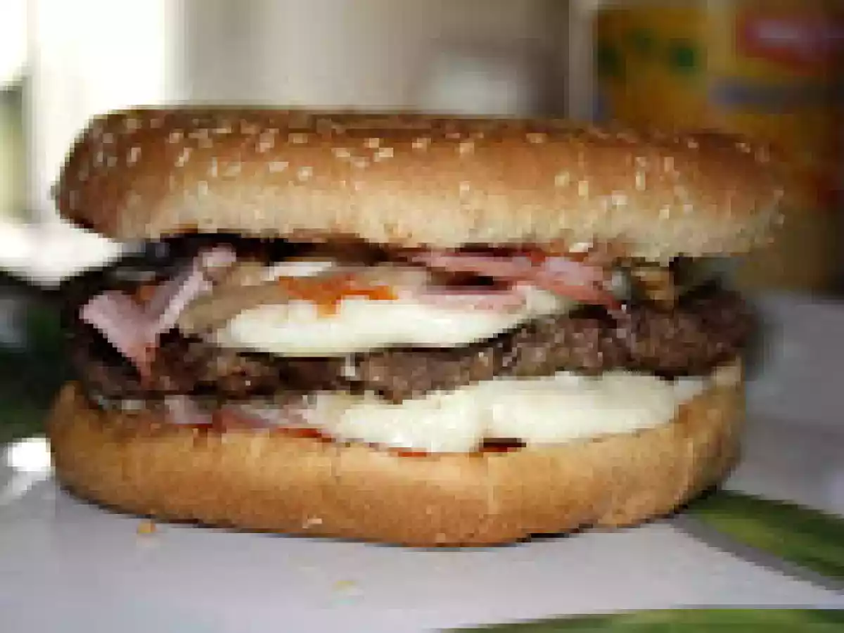 La Pizza-Burger ou le Burger-Pizza, à vous de voir !