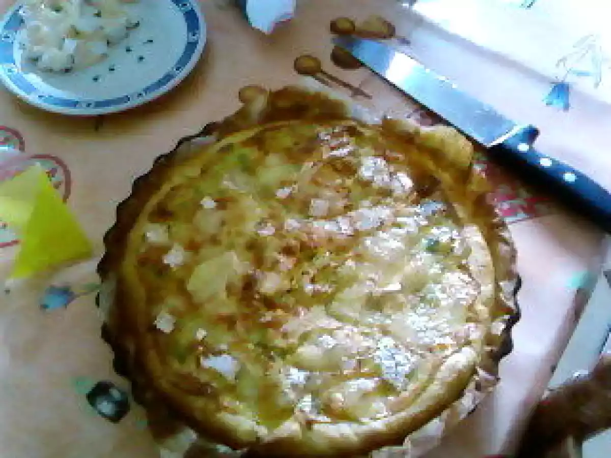 La quiche aux poireaux et camembert - photo 2