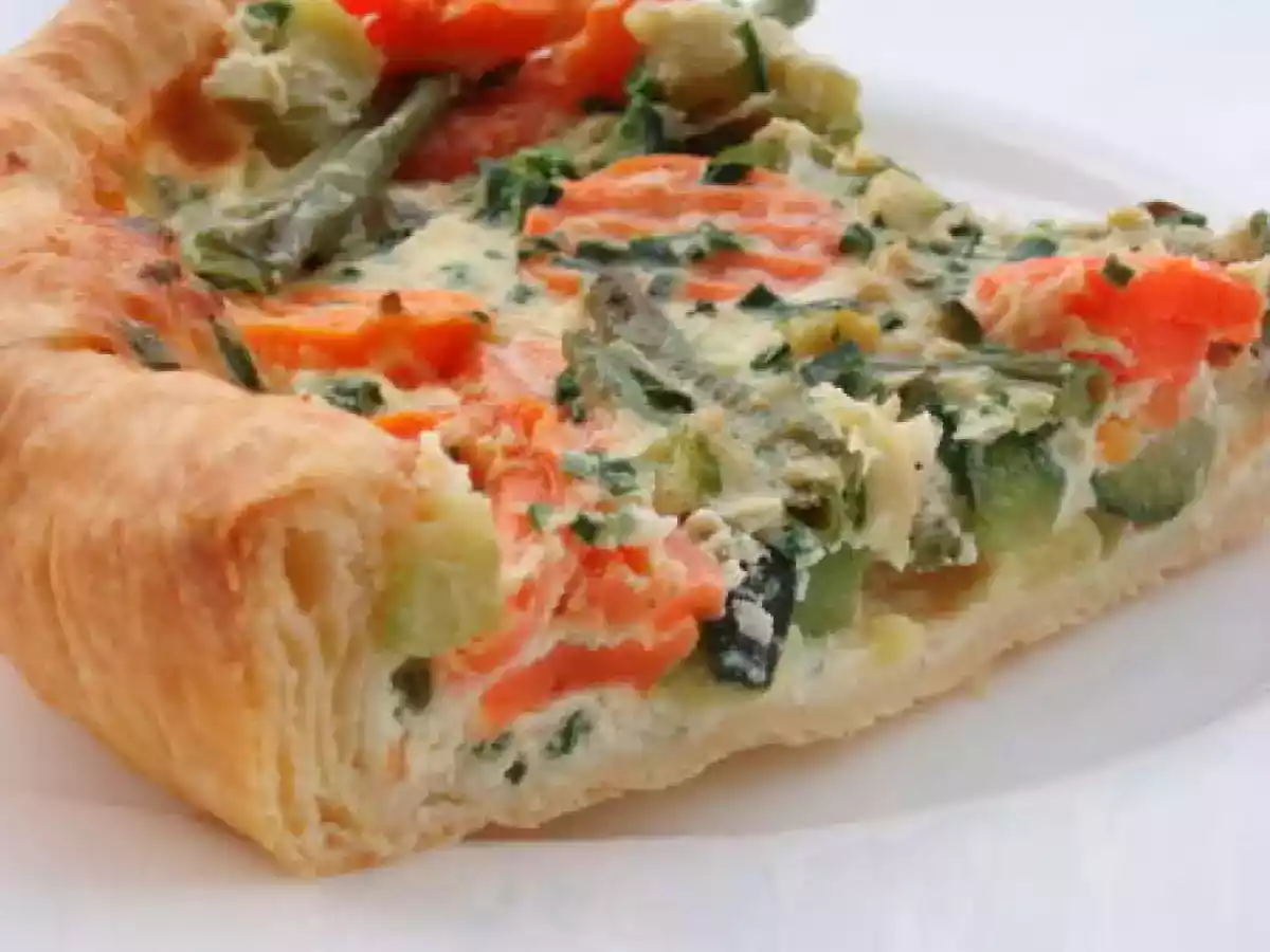 La quiche jardinière