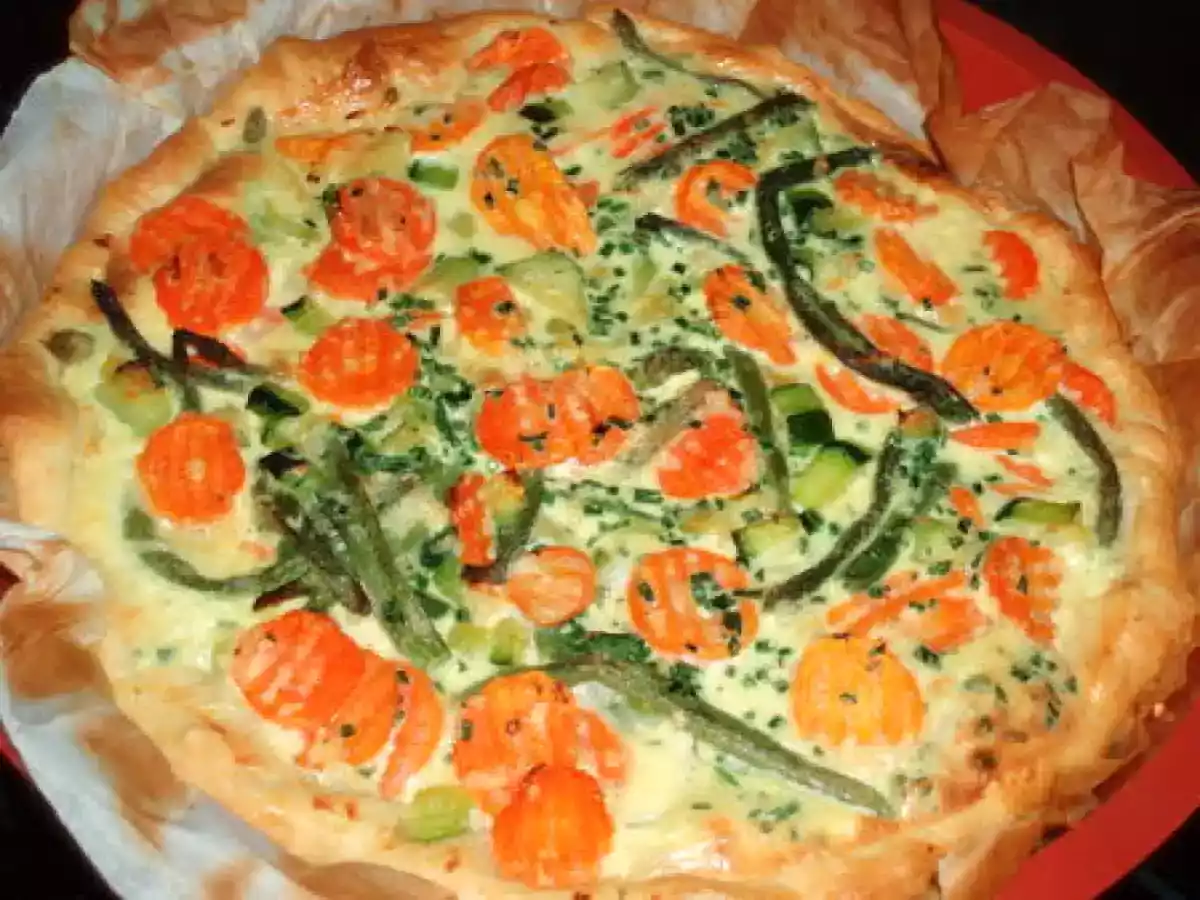 La quiche jardinière - photo 2