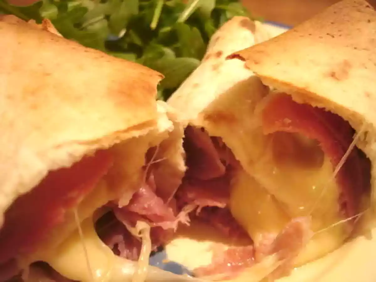 La raclette dans un wraps ... - photo 2