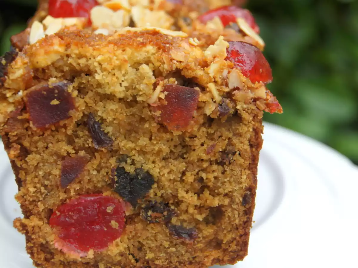 La recette du vrai cake anglais aux fruits confits