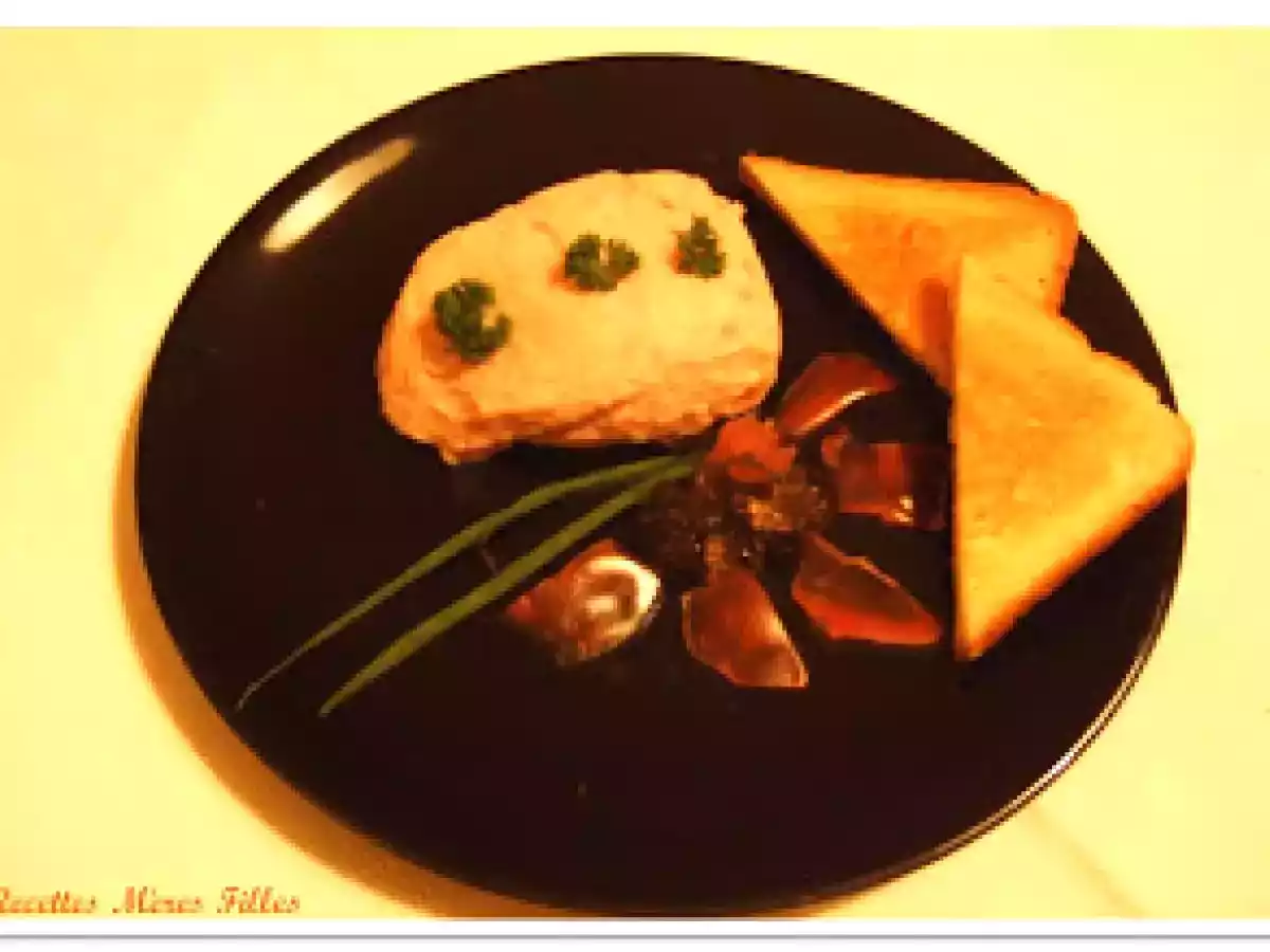 La recette Jambon : Mousse de Jambon au Foie Gras