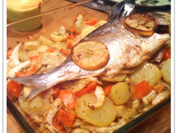 La Recette Poisson Blanc Daurade Au Four