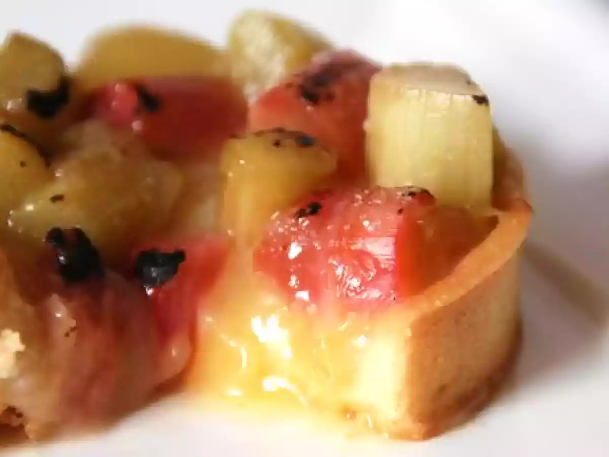 La rhubarbe, élue légume vedette, venez jouer + tartelette rhubarbe/lemon curd - photo 2