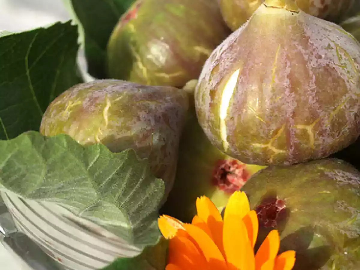 La saison des figues / Saumon figues verveine au four - photo 4