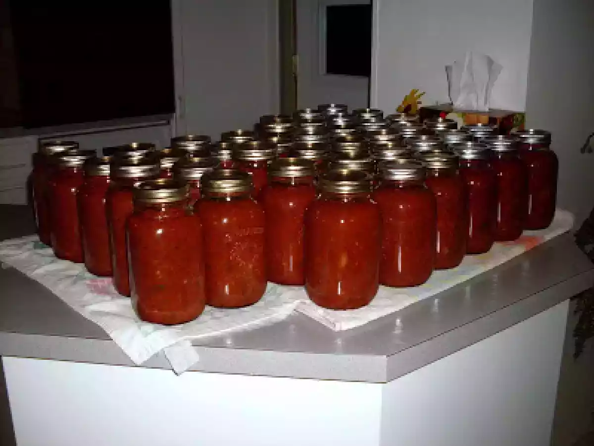 La sauce à spaghetti de Christine