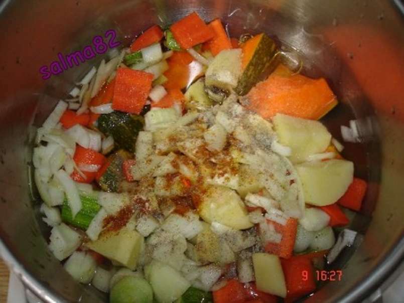 La soupe des legumes à la marocaine - photo 3