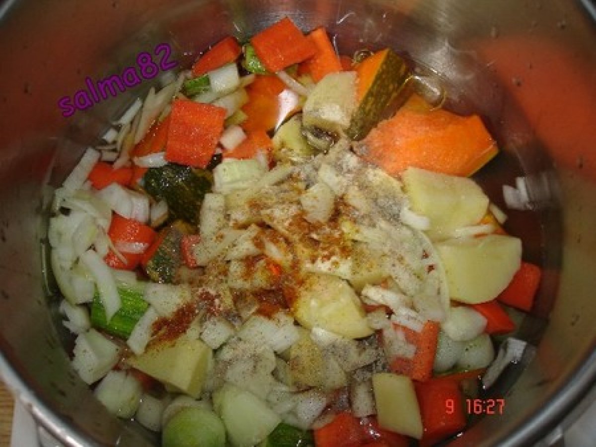 Recette de la soupe de légumes à la marocaine