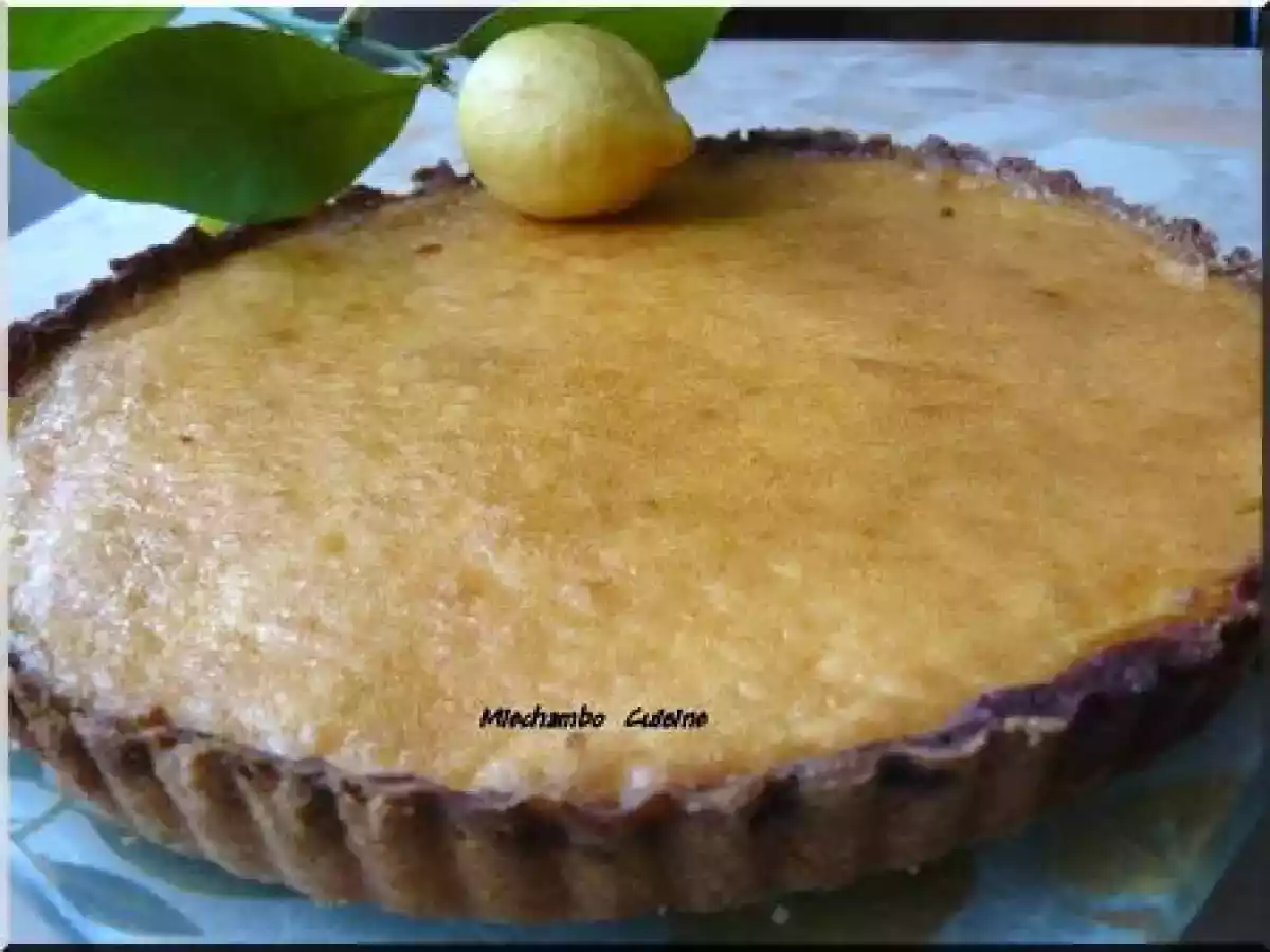La tarte à la crème brûlée au citron - photo 2
