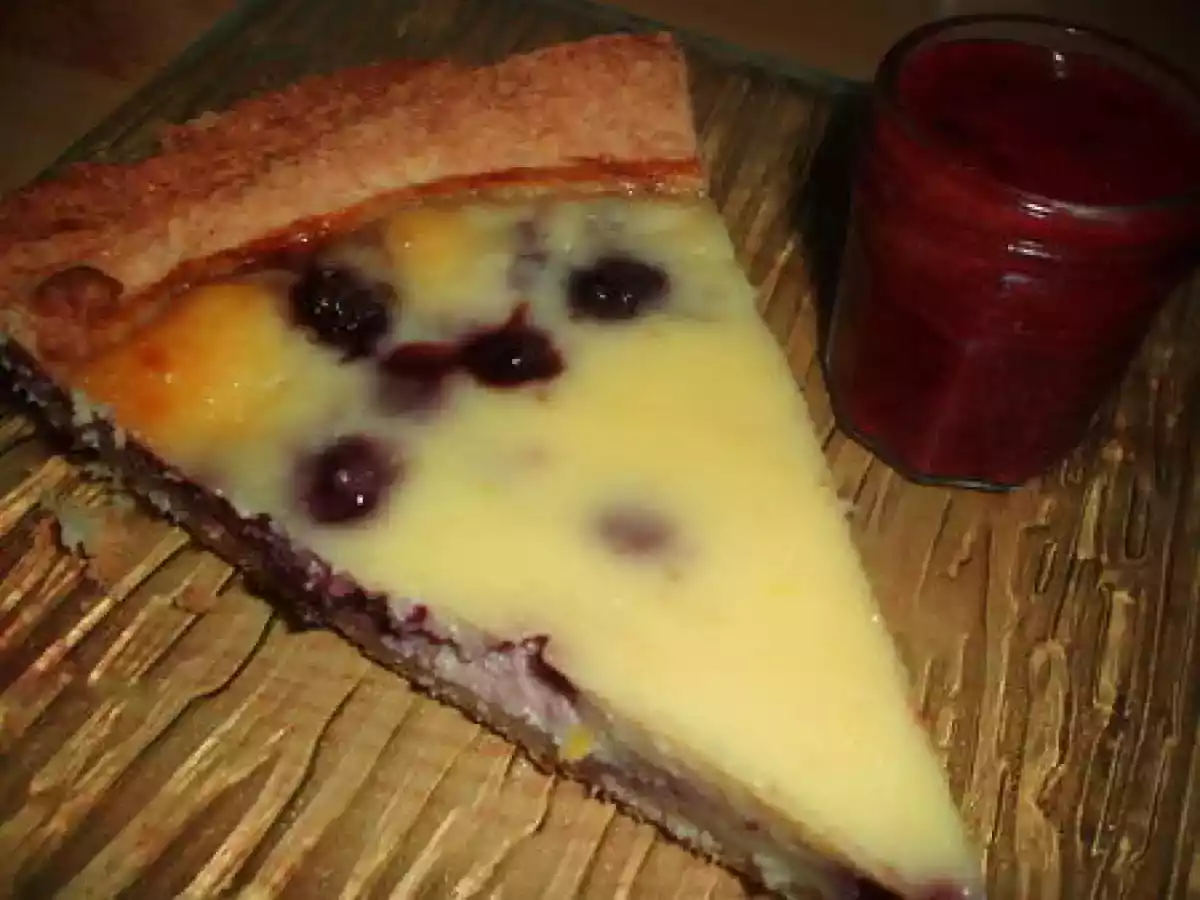 La tarte à la ricotta et aux mûres qui aurait dû être une tarte aux framboises
