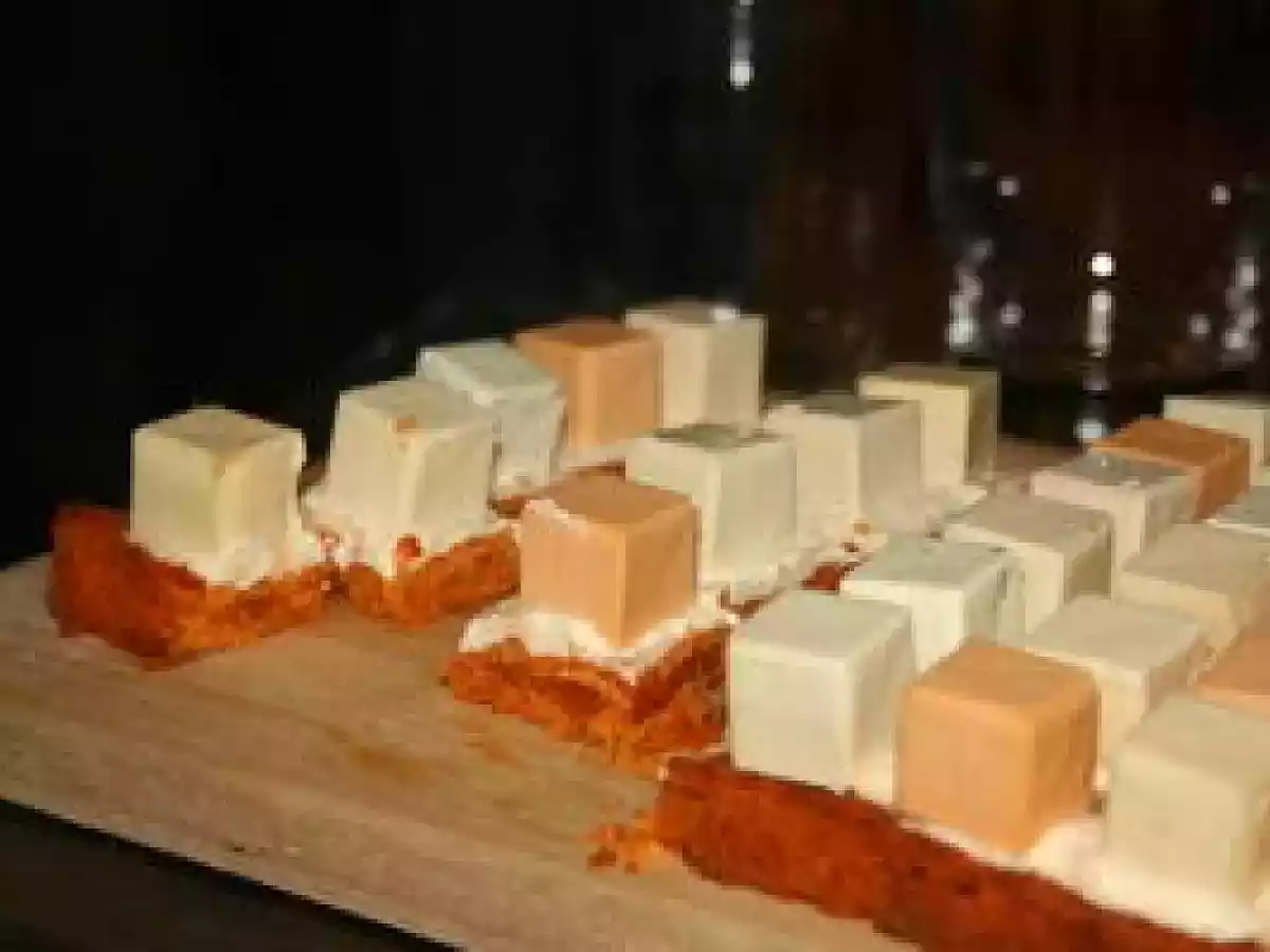 La tarte apéricube d'après Christophe Felder