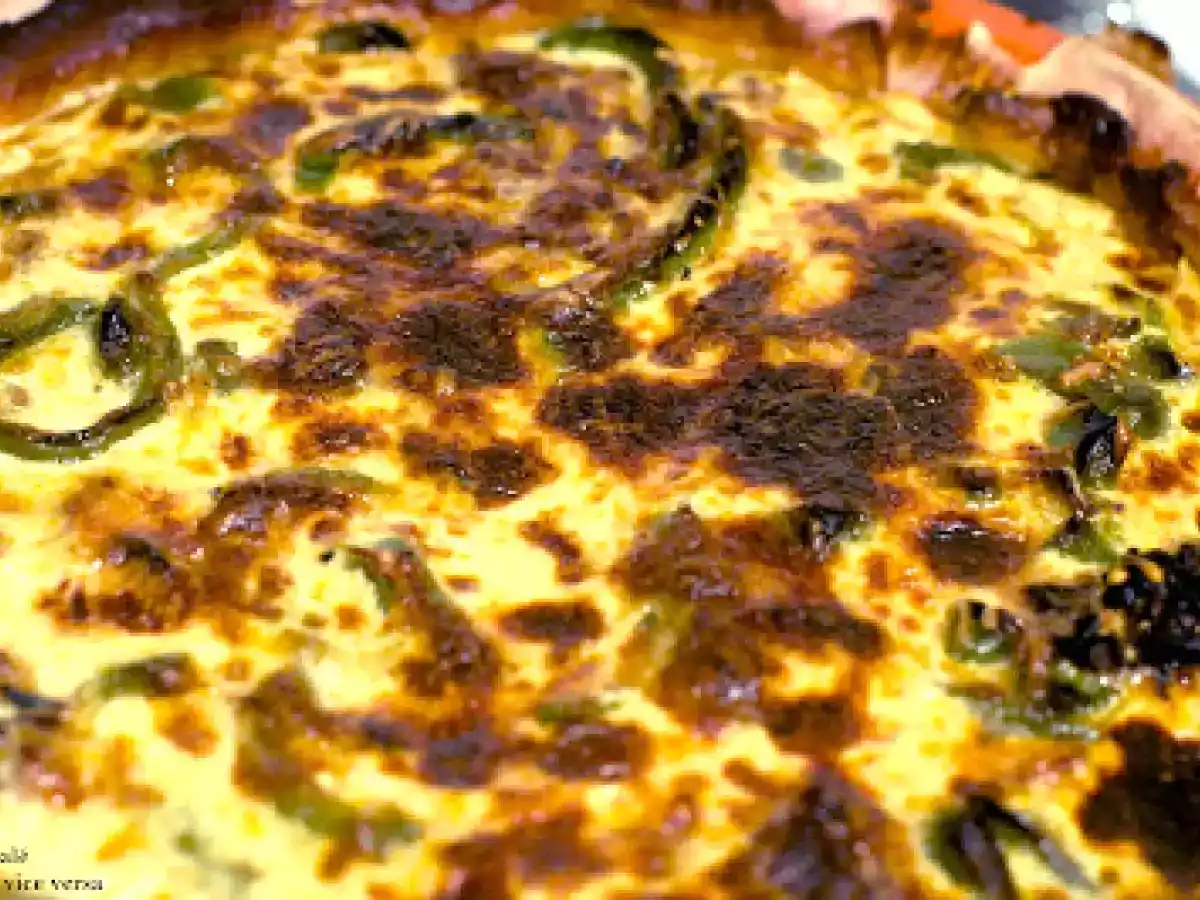 La tarte au curry et à la viande hâchée