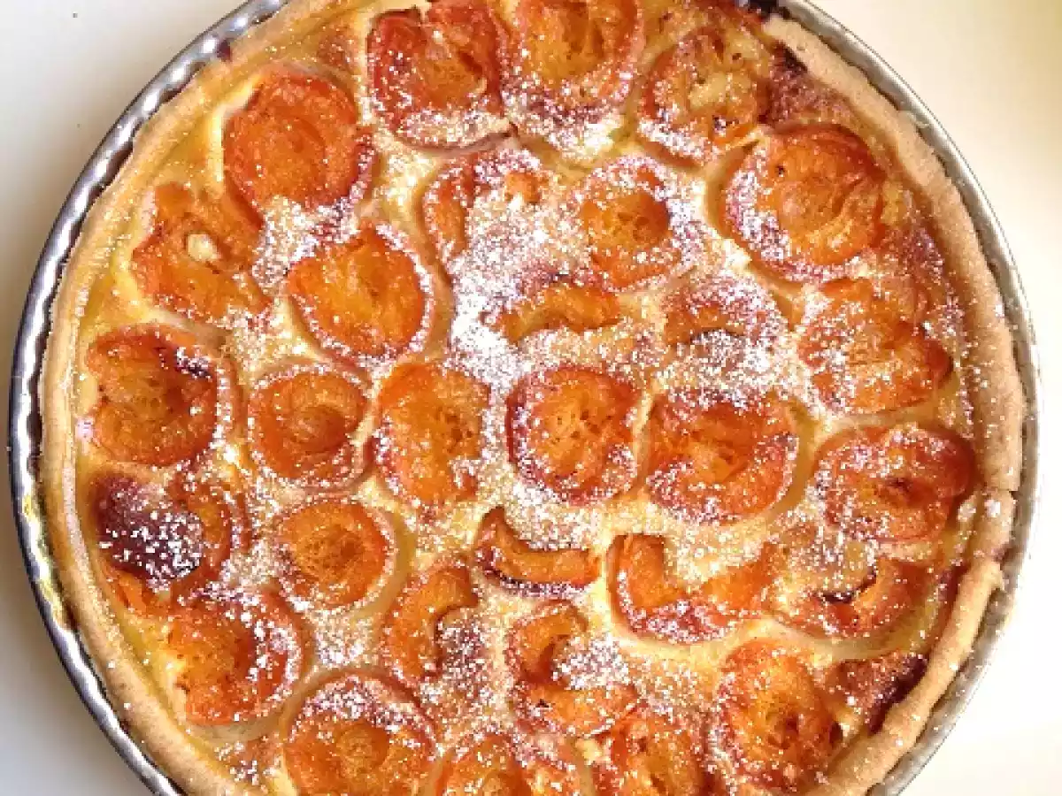La tarte aux abricots