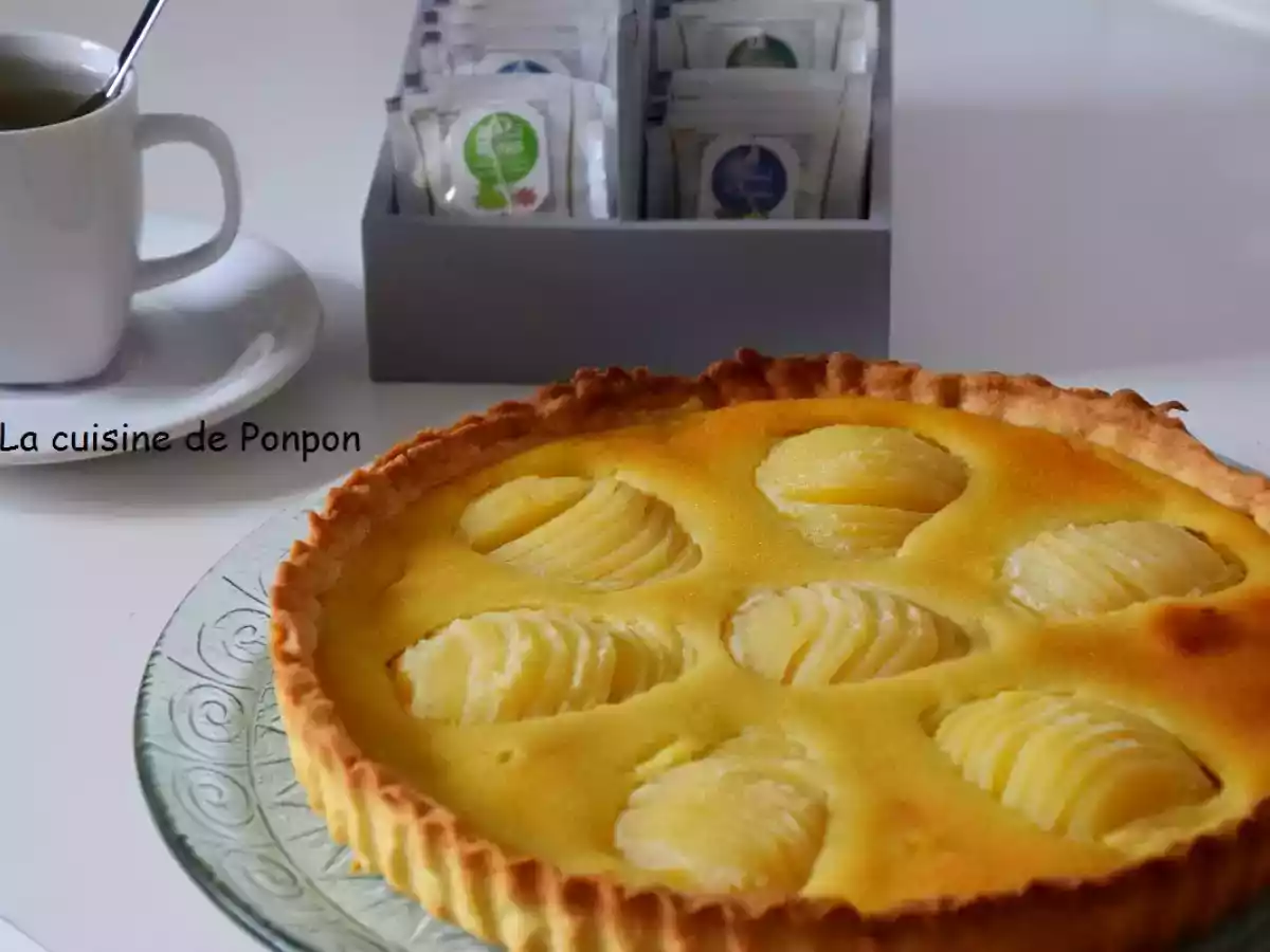 La tarte bourdaloue façon la pâtelière