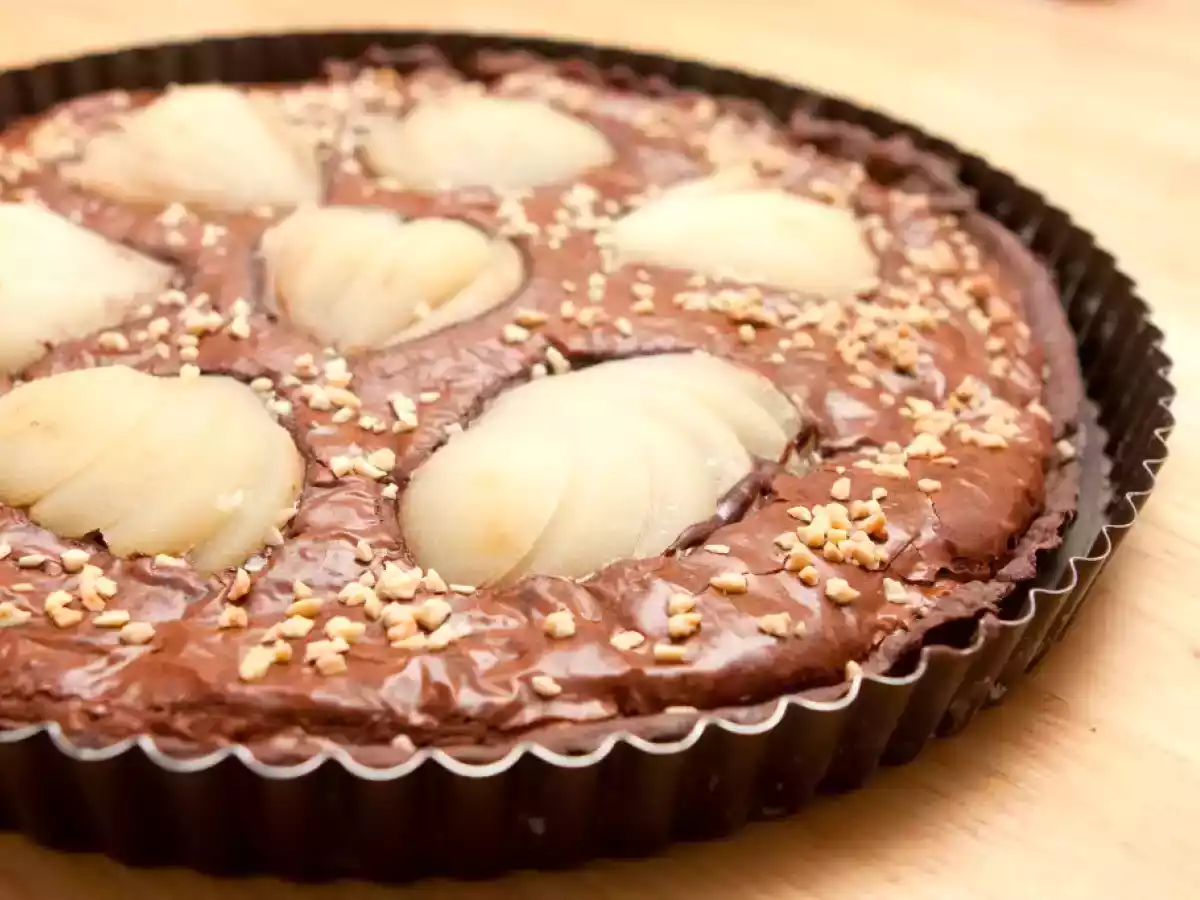 La Tarte Chocolat Poires