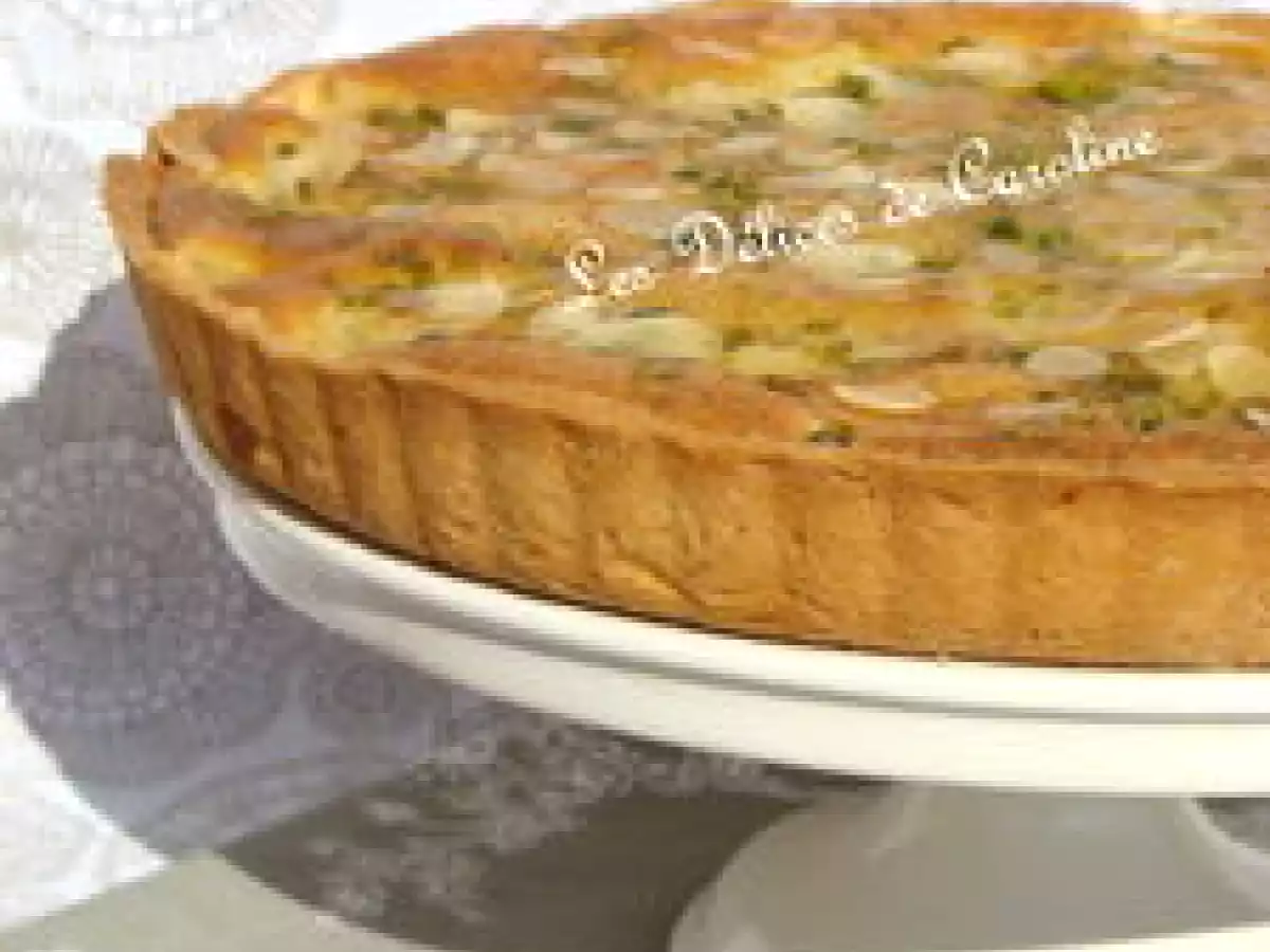 La tarte Michalak à la poire et aux pistaches