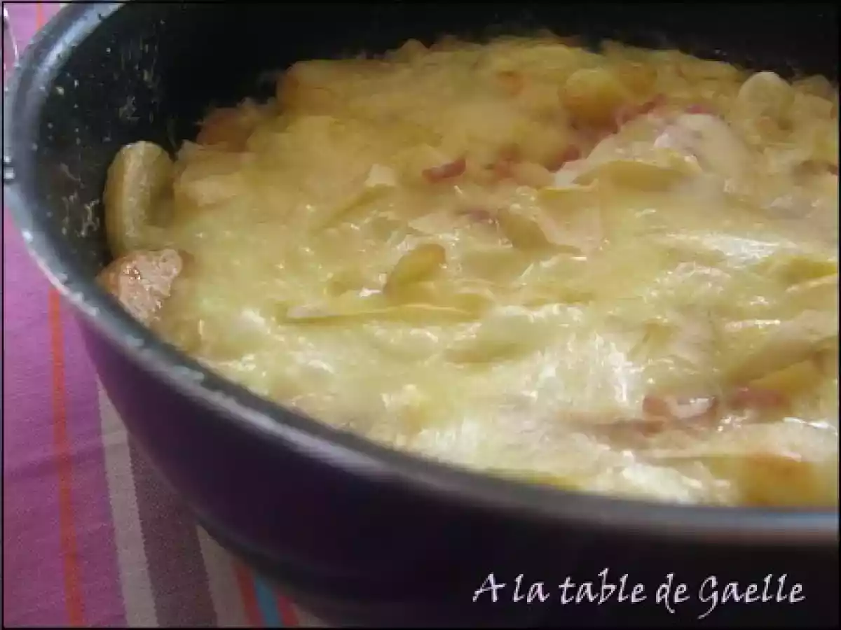 La tartiflette de saison version ultra rapide !