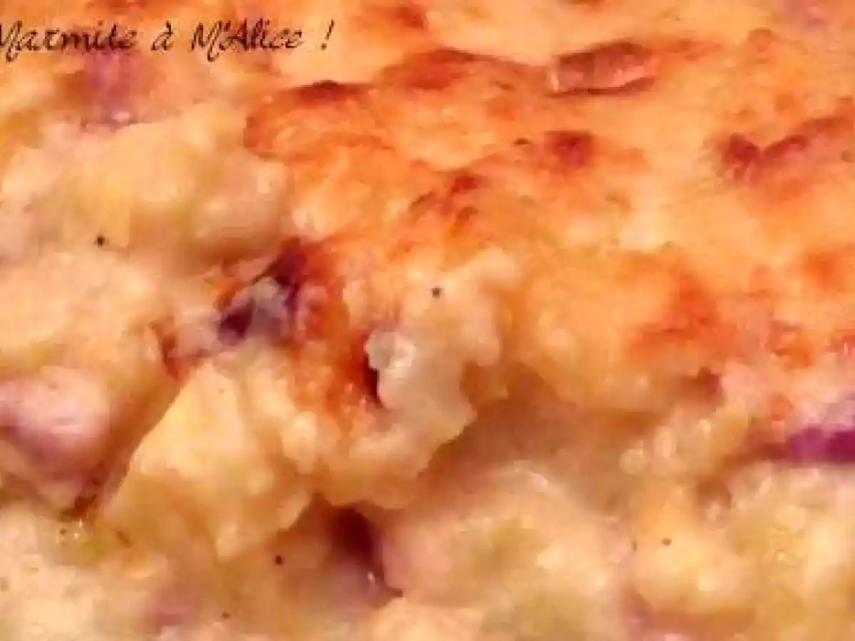 La Tartiflette, inspirée de Marc Veyrat...