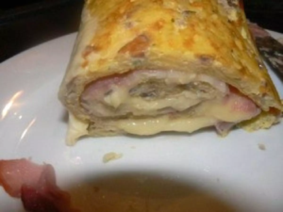 LA TARTIFLETTE ROULEE AU JAMBON DE BAYONNE - photo 2