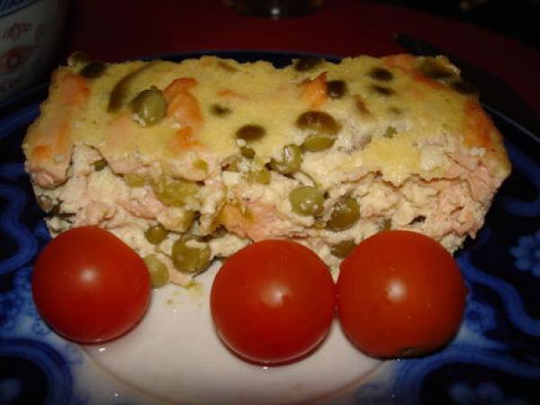 La terrine de saumon et petits pois de ma mère