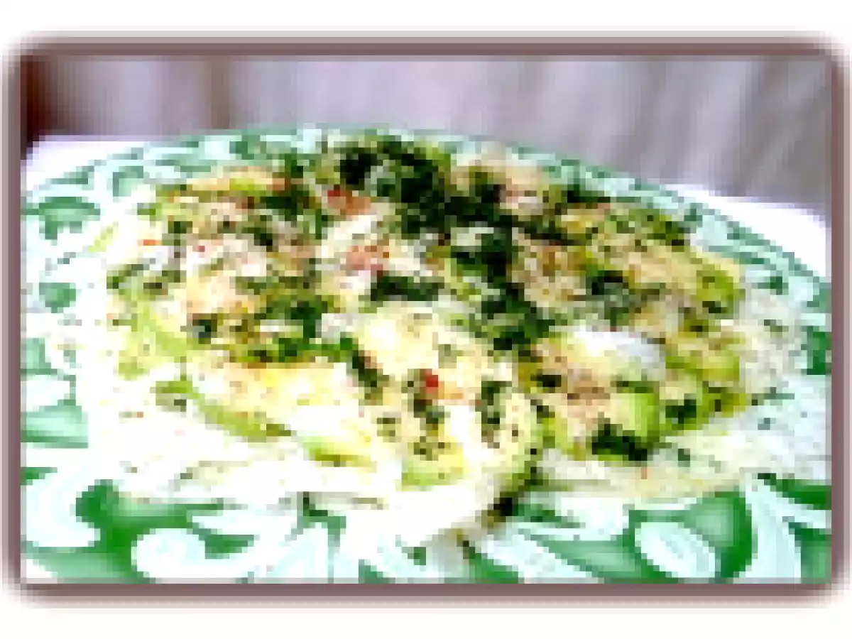 La très belle salade fenouil, avocat, parmesan