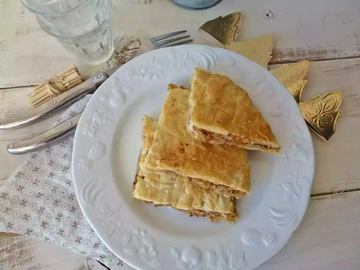 La version légère et végétalienne de la galette de rois …