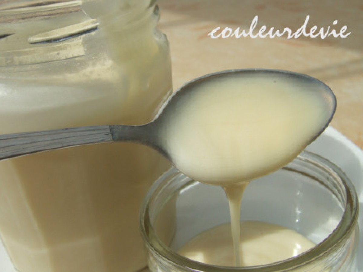 Recette de lait concentré sucré maison au thermomix