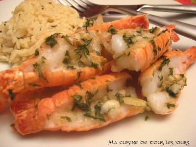 Langoustines Au Beurre A L Ail Recette Ptitchef