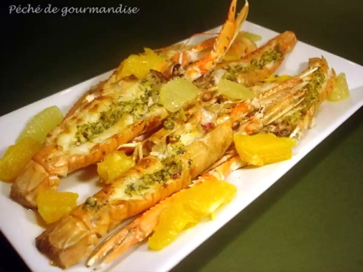 Langoustines grillées au beurre d'agrumes et prix Thinking blogger award - photo 2