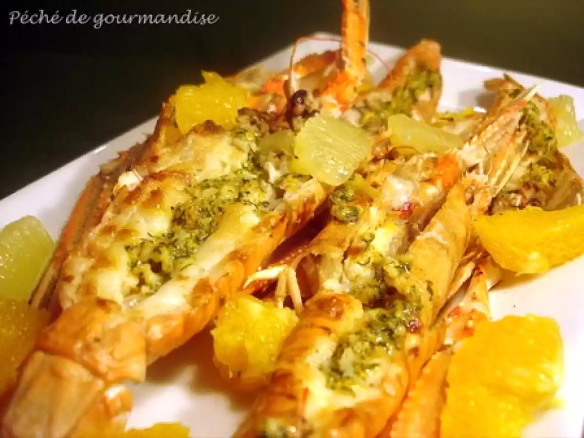 Langoustines grillées au beurre d'agrumes et prix Thinking blogger award - photo 3