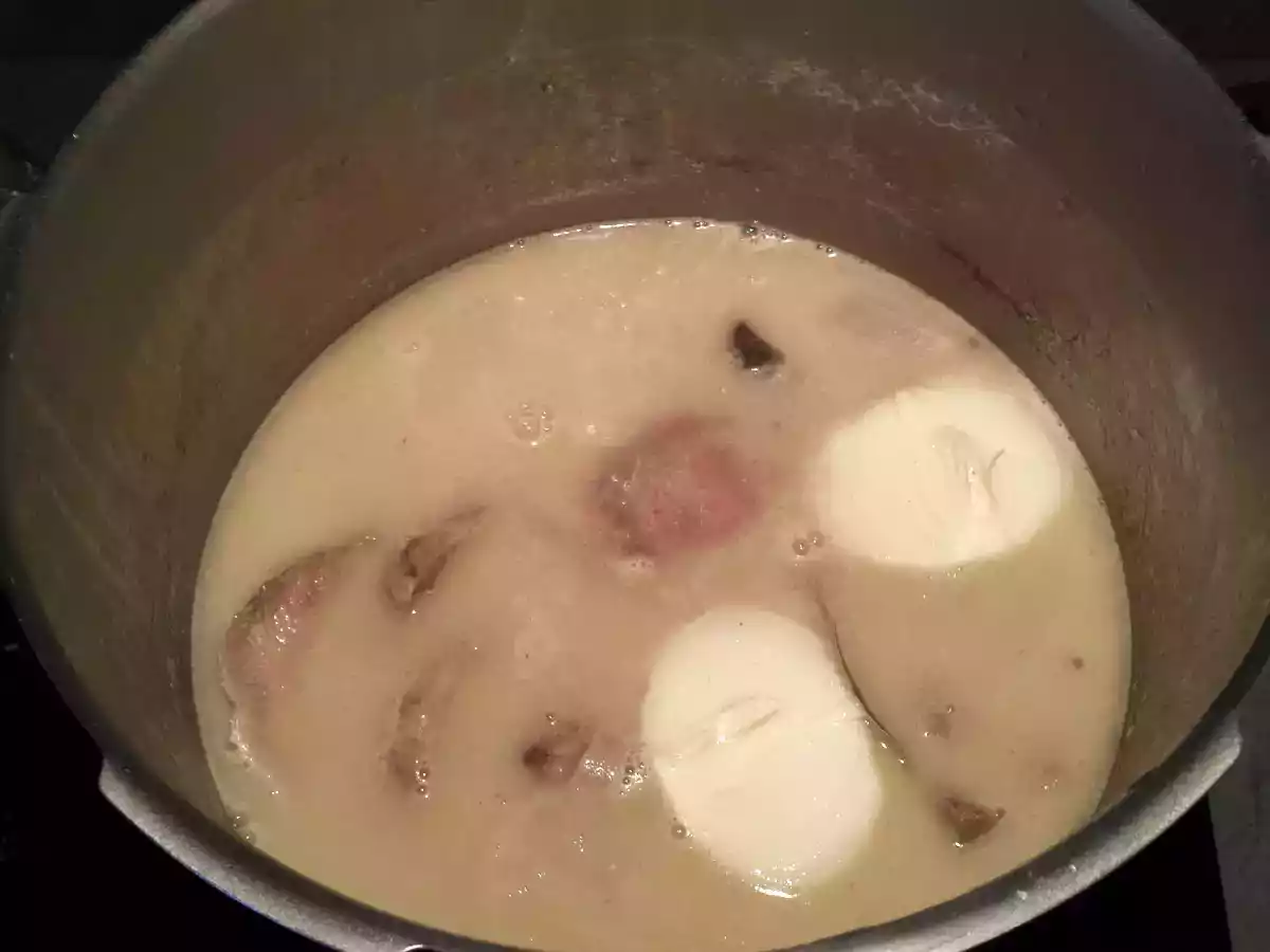 Langue de boeuf sauce piquante