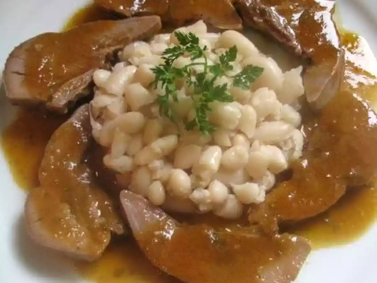 Langues d'Agneau Braisées aux Mogettes