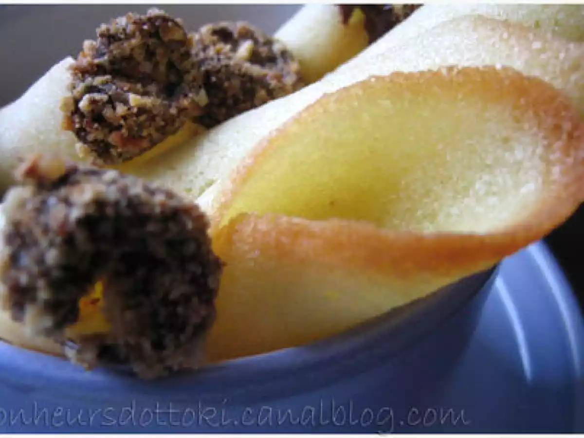 Langues de chat/cigarettes russes natures ou chocolat/pralin - photo 2