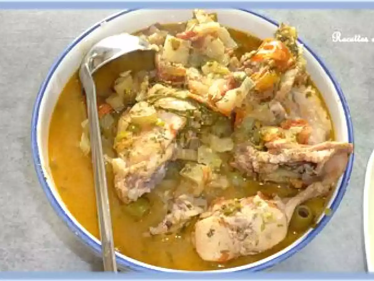 LAPIN AU FENOUIL ET POLENTA - photo 2