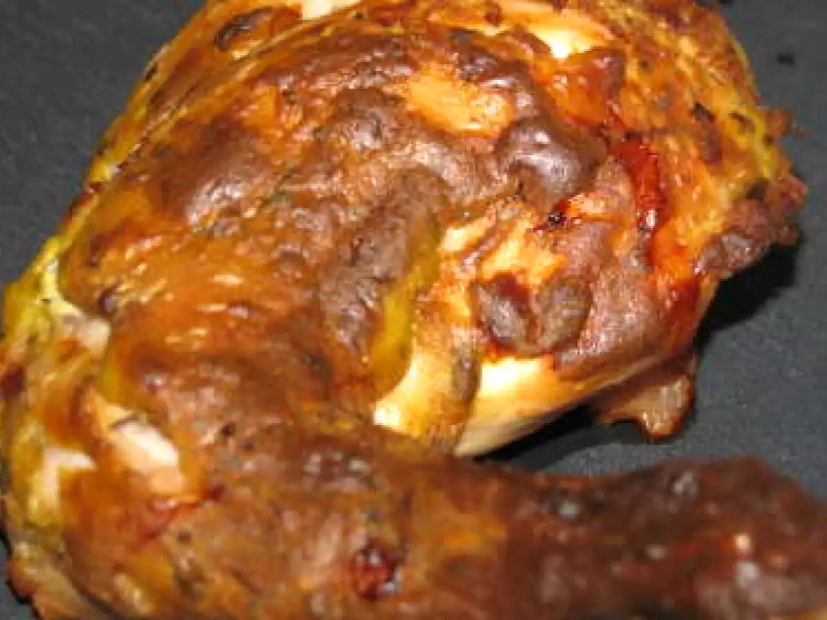 Lapin au four à la moutarde basilic et vin blanc - photo 2