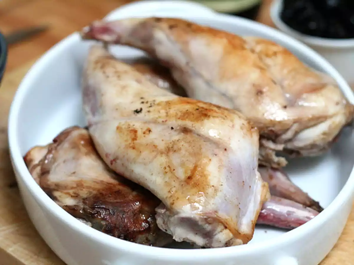 Lapin au lard, aux pruneaux & au cidre - photo 2