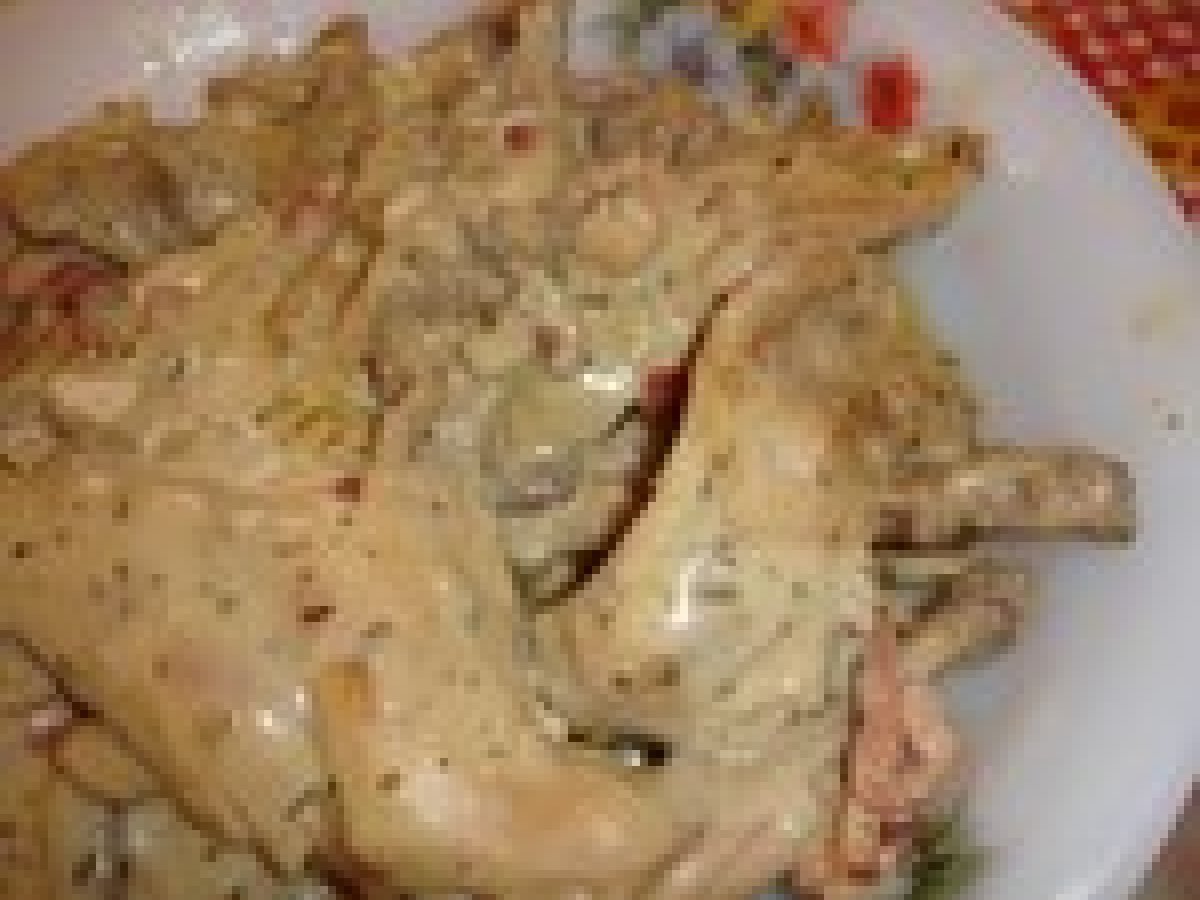 Recette de lapin au vin blanc et aux champignons