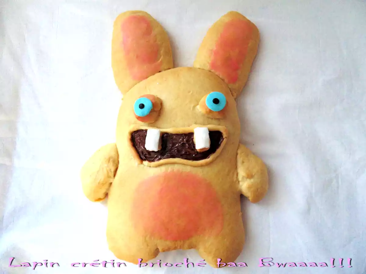 Lapin crétin brioché Baa Bwaaa !!