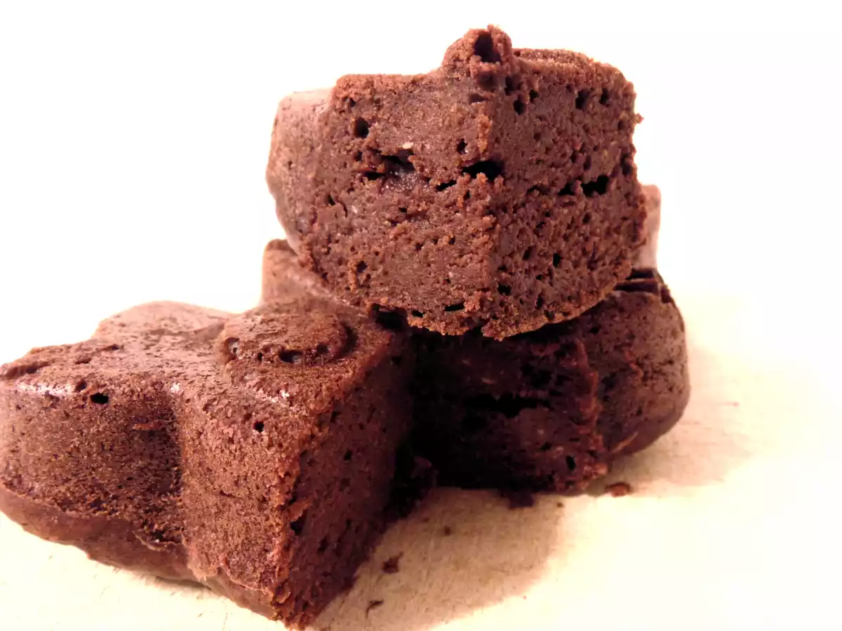 Lapin de Pâques au chocolat et au tofu (sans gras) - photo 2