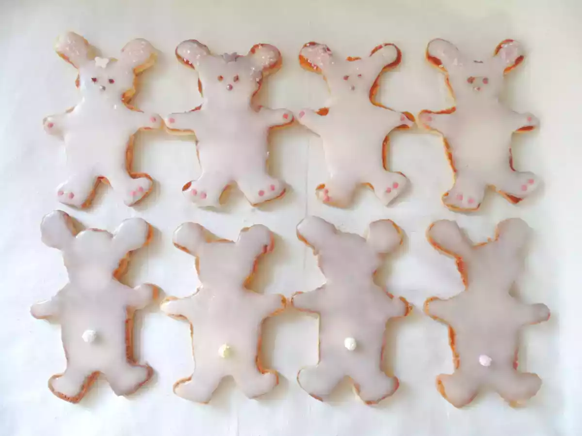 Lapin de Pâques en biscuit - photo 3