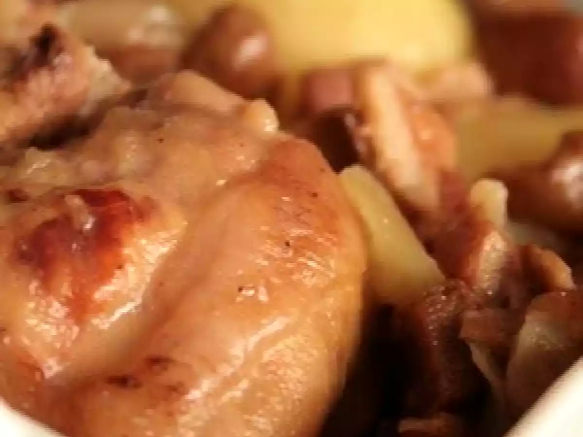 Lapin en gibelotte à ma façon sans gluten