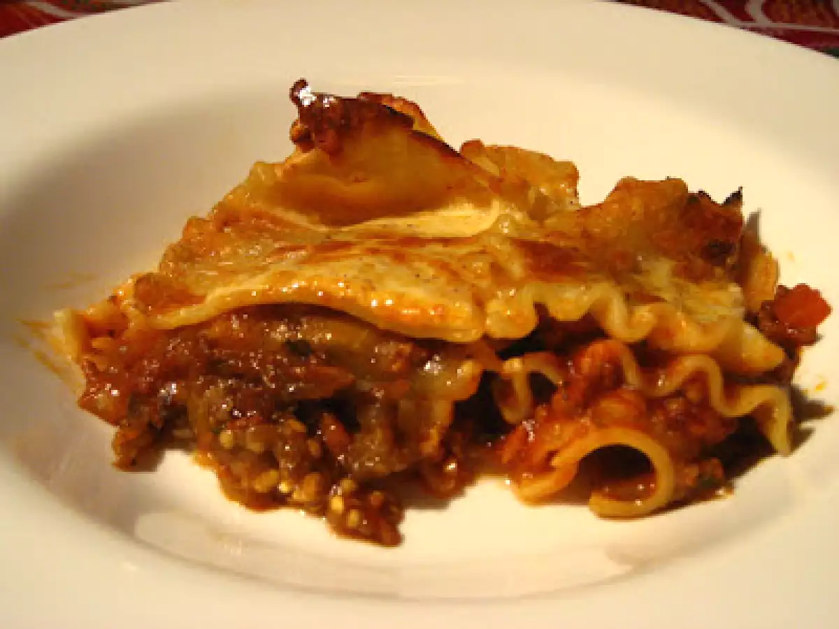 Lasagne à l'aubergine - photo 3