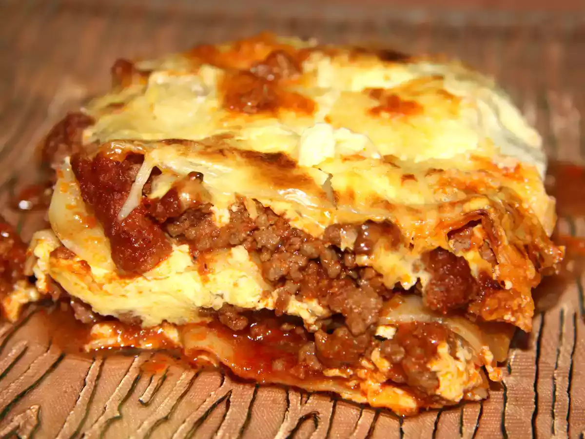 Lasagne à la bolognaise