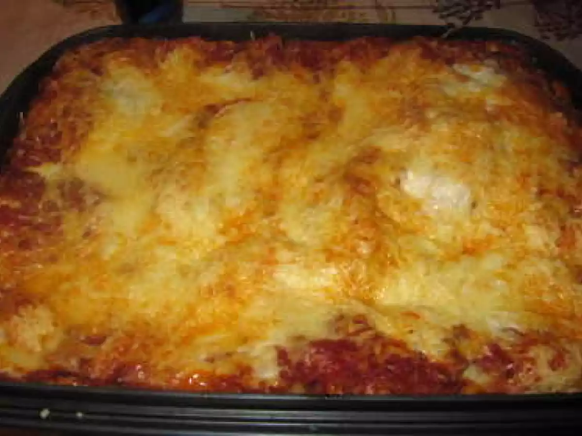Lasagne a la bolognaise aux courgettes